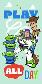 Disney Játékháború All Day fürdőlepedő, strand törölköző 70x140cm (Fast Dry)