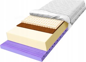 Conti 180x200 masszírozó matrac latex habbal kókusz H3 25cm