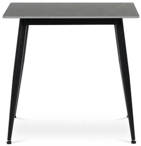 Étkezőasztal 80×80 cm, Kerámia Márvány. HT-398M GREY