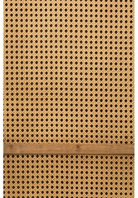 Fali tükör polccal és fogassal 53x165 cm Langres – Dutchbone