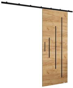 Tolóajtó 70 cm Zodiac Y (craft tölgy). 1074247