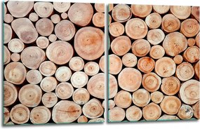 7in1 2x Üveg Tűzhelyvédő Főzőlap 40x52 Fa Edzett Üveg