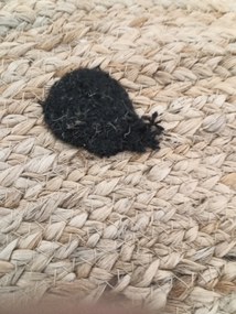 AKCIÓ Gyermek juta szőnyeg MEDVE FEJ 100 cm II. osztály