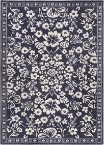 Sötétkék szőnyeg 133x190 cm Amara – Universal