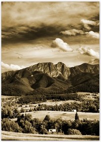 Poszterek A4 Pion Tátra Lengyel hegyek Kilátás