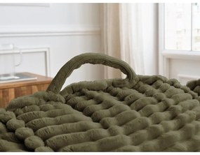 Zöld kordbársony babzsákfotel Socrate – Bobochic Paris