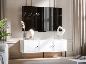 TV szekrény Bas 150 3D (fehér + fekete)  . 1106191