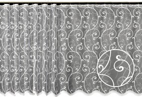 Mg Függöny 3997 Fehér 200X250cm Kész Szalaggal M