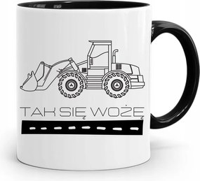 Bögre Fekete Építő Barkács Szakember Ajándék fényképes nyomtatással