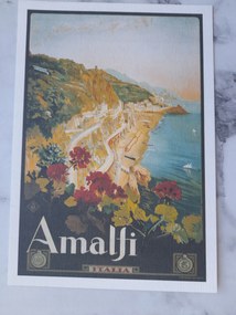 Grafika Keret OlaszorszĂĄg Italia Amalfi