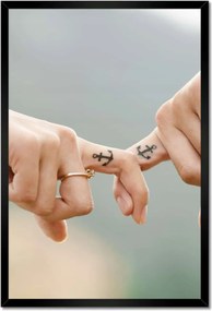 Poszterek keretben 40x60 Lehorgonyzott szerelem