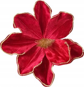 Piros Magnólia Karácsonyfára Piros magnólia karácsonyfadísz Virágok Díszek Levél