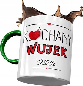 Zöld bögre Bácsi bácsinak Ajándék fényképes nyomtatással