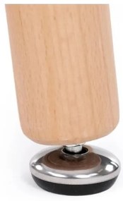 AKCIÓ Fehér kerek étkezőasztal KAMI 80x80 cm II. osztály