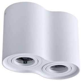 Polux Spotlámpa HADAR 2xGU10/10W/230V fehér SA1152