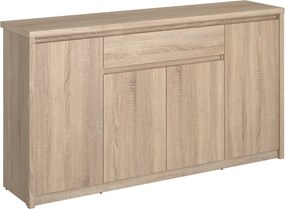 Komód, DTD laminált, tölgy sonoma, NORTY TYP 11