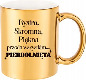 Arany Bögre Ajándék Barátnőnek Születésnap Karácsony 330ml