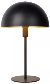 Lucide 45596/01/30 - Asztali lámpa SIEMON 1xE14/25W/230V fekete