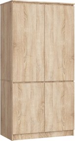 Szekrény S90 4D Clp Sonoma Akd