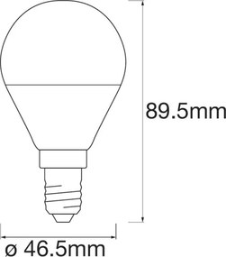 SET 3x LED RGBW szabályozható izzó SMART + E14 / 5W / 230V 2700K-6500K - Ledvance