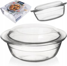 Hőálló edény Sütőfedéllel Üveg Kicsi Tartós Orion 2,2l