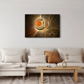 Absztrakciós kép (90x60 cm)