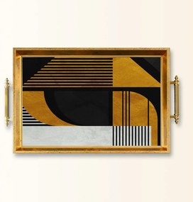 Üveg tálca, 38×24 cm – TPEA9936