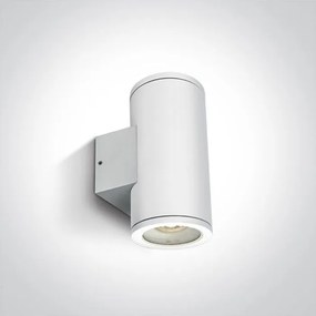 ONE LIGHT 67400B-W OUTDOOR WALL LIGHTS Modern Kültéri Fali Lámpa Fehér GU10 IP44