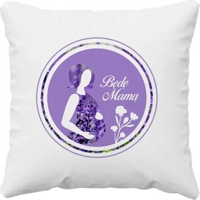 Anya leszek nyomott mintás párna az új anyukának