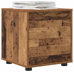 vidaXL Fürdőszoba Székény Öreg fa 40,5 x 40 x 44 cm Faanyag