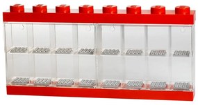 Piros minifigura gyűjtődoboz, 16 db minifigurához - LEGO®