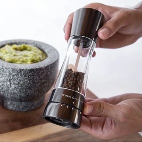 Cole&Mason DERWENT 2 részes só- és borsőrlő szett, 19 cm, antracit