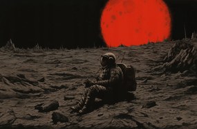 Poszter 86,4x56,8cm Magány az űrben