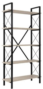 Elysian Travertine and Black polcállvány