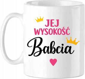 Bögre Ajándék "Őfelsége Nagymama" Nagymama Napjára Szeretett Nagymama