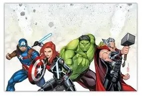 Bosszúállók Infinity Stones papír asztalterítő 120x180 cm FSC