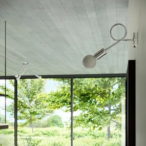 Sollux SL.1440 - Felületre szerelhető csillár  LOOP 3xE27/15W/230V króm