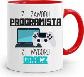 Piros Bögre Jåtékos Programozó Informatika fényképes nyomtatåssal