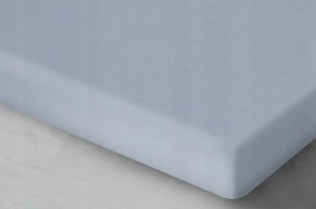 Szürke szatén gumis lepedő 180x200 cm 29