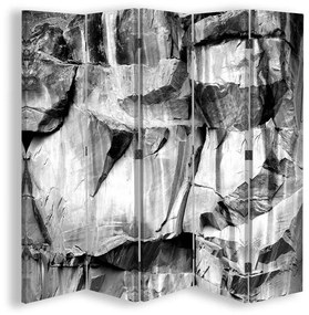 Gario Paraván Extravagáns szürke Méret: 180 x 170 cm, Kivitelezés: Forgó paraván 360°