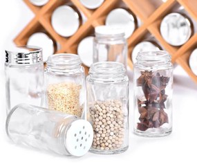 18 részes bambusz fűszertartó állvány