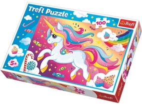 Trefl Puzzle Édes egyszarvú, 100 részes