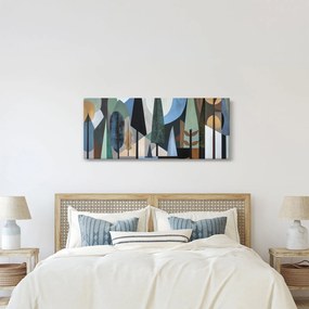 Kép - Természetes geometriai absztrakció II. (120x50 cm)