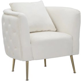 Bucarest crema fotel 76x74x73cm