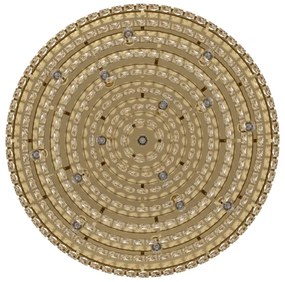 Eglo 39459 - Mennyezeti lámpa VALPARAISO 16xE14/40W/230V arany