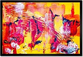 Poszterek keretben 60x40 Absztrakt Víztömlő