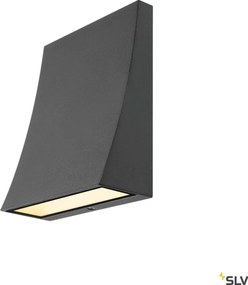 SLV 1000342 DELWA Modern Kültéri Fali Lámpa Antracit LED IP44