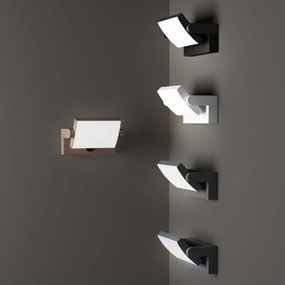 Ideal Lux -LED Kültéri fali lámpa érzékelővel SWIPE LED/21W/230V CRI 90 IP54 barna