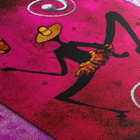 Történelmi falfestmény képe (120x50 cm)