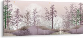 Az erdő képe (120x50 cm)
